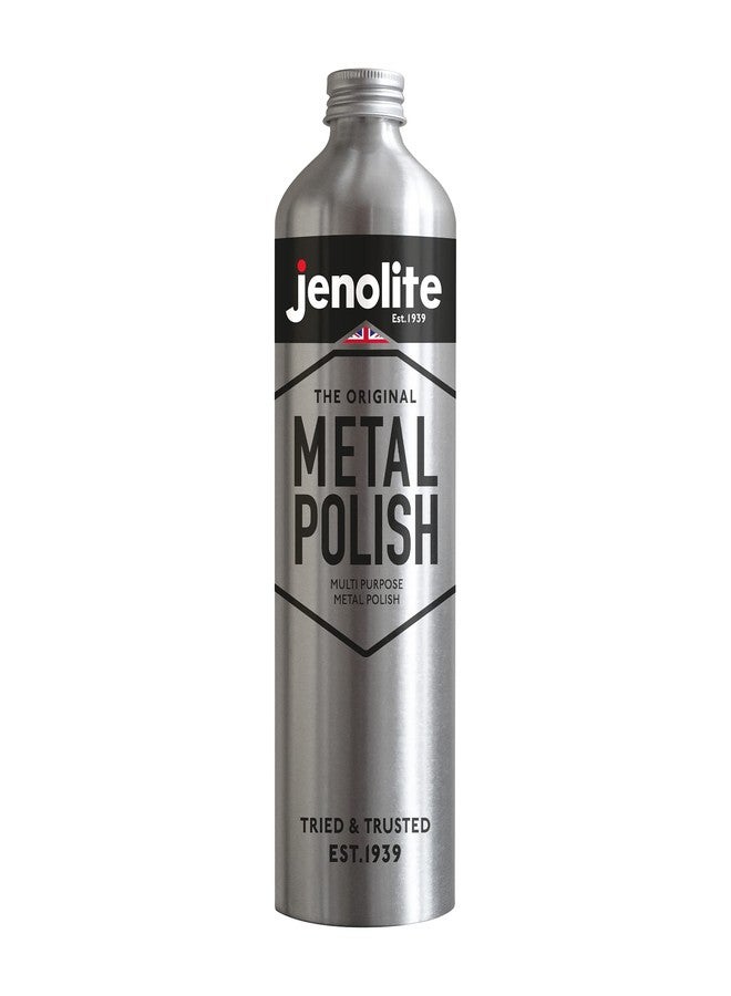 JENOLITE ملمع المعادن السائل جينولايت ٥٠٠ مل / ١٦.٩ أونصة سائلة. متعدد الاستخدامات لتنظيف الفضة والنحاس الأصفر والنحاس الأحمر، والكروم، والفولاذ المقاوم للصدأ، والقصدير. قوة صناعية، صنع في بريطانيا. - Image 1
